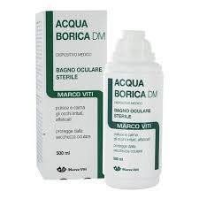ACQUA BORICA PER BAGNO OCULARE STERILE 500 ML - Farmaciapacini.it