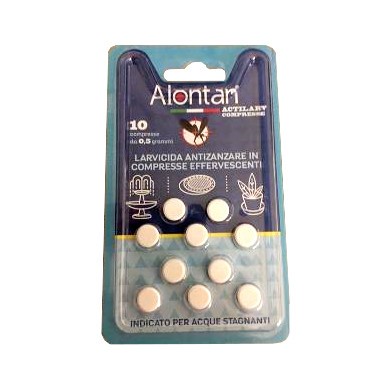 ALONTAN ACTILARV LARVICIDA 2 MG 10 COMPRESSE EFFERVESCENTI - Farmaciapacini.it