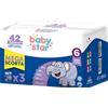 BABYSTAR TRIPACK 3X18 TAGLIA 6 42 PEZZI - Farmaciapacini.it