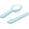BEBE CONFORT PETTINE E SPAZZOLA CON SPECCHIO AZZURRO - Farmaciapacini.it