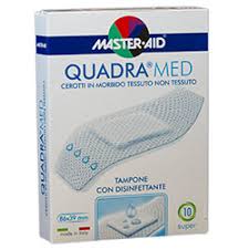 CEROTTO MASTER-AID QUADRA DERMOATTIVO SUPER 10 PEZZI - Farmaciapacini.it