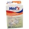 CEROTTO MEDS STRIP DELICATO TESSUTO NON TESSUTO 2 FORMATI 20 PEZZI - Farmaciapacini.it