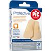 CEROTTO PIC PROTECTIVE MIX ANTIBATTERICO ANTISFREGAMENTO CON TAMPONE 20 PEZZI - Farmaciapacini.it