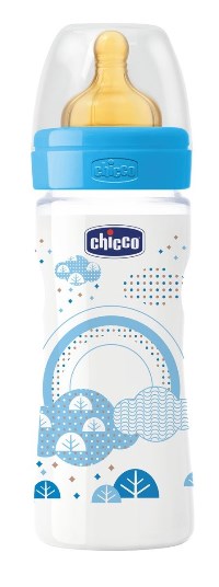 CHICCO BIBERON ORIGINAL 150ML TOUCH 1 FORO BOY CON TETTARELLA IN CAUCCIU' - Farmaciapacini.it