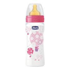 CHICCO BIBERON ORIGINAL 150ML TOUCH 1 FORO GIRL CON TETTARELLA IN CAUCCIU' - Farmaciapacini.it