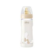 CHICCO BIBERON ORIGINAL 330ML TOUCH REGULAR UNISEX CON TETTARELLA IN CAUCCIU' - Farmaciapacini.it