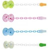 CHICCO CLIP CON CATENELLA MIXED COLORS NEW 2020 - 1 pezzo - Farmaciapacini.it