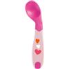 CHICCO CUCCHIAIO ANGOLATO 8M+ ROSA - Farmaciapacini.it