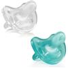 CHICCO GOMMOTTO PHYSIO SILICONE BIMBO 0-6 MESI 2 PEZZI - Farmaciapacini.it