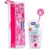 CHICCO SET IGIENE ORALE GIRL 36M+ - Farmaciapacini.it
