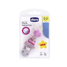 CHICCO SUCCHIETTO MICRO+CLIP GIRL 0-2 MESI SILICONE B - Farmaciapacini.it