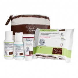 FIOCCHI DI RISO COFANETTO CAMBIO PANNOLINO 1 DETERGENTE INTIMO MIODERM 240 ML + 1 PASTA CAMBIO 100 ML + SALVIETTE ACQUA NON ACQUA 60 PEZZI + BEAUTY - Farmaciapacini.it