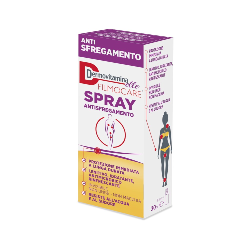 DERMOVITAMINA ELLE FILMOCARE SPRAY ANTISFREGAMENTO 30 ML - Farmaciapacini.it