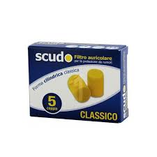 SCUDO FILTRO AURICOLARE CLASSICO SNR 36 DB 7-12MM 5 PAIA - Farmaciapacini.it