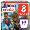 LIBERO UP&GO PANNOLINI 8 19-30 14 PEZZI - Farmaciapacini.it