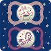 MAM AIR NIGHT SUCCHIETTO 6+ MESI SILICONE FEMMINA 2 PEZZI - Farmaciapacini.it