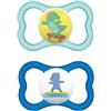 MAM AIR SUCCHIETTO 16+ MESI SILICONE MASCHIO 2 PEZZI - Farmaciapacini.it