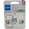 MAM AIR SUCCHIETTO 16+ MESI SILICONE NEUTRO 2 PEZZI - Farmaciapacini.it