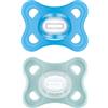 MAM COMFORT SUCCHIETTO 2-6 MESI SILICONE CONFEZIONE DOPPIA MASCHIO - Farmaciapacini.it
