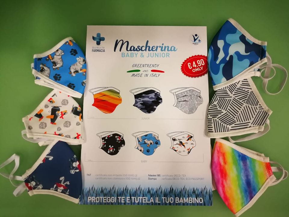 MASCHERINA LAVABILE BABY - Farmaciapacini.it