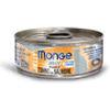 MONGE NATURAL QUALITY GATTO MONGE JELLY PEZZETTI DI TONNO BONITO/SALMONE 80 G - Farmaciapacini.it