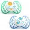 NUVITA SUCCHIETTO CON TETTARELLA SIMMETRICA 0 MESI+ BLU E TIFFANY - Farmaciapacini.it