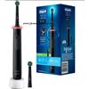 ORAL-B PRO 3 BLACK SPAZZOLINO ELETTRICO + 2 REFILL - Farmaciapacini.it