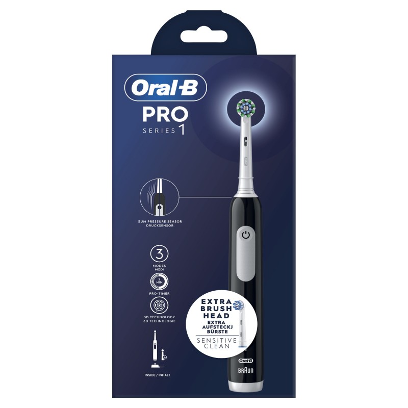 ORALB PRO 1 CROSS SPAZZOLINO ELETTRICO+1 REFERENZA - Farmaciapacini.it