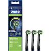 ORALB CROSS ACTION BLACK EB50 TESTINE PER SPAZZOLINO ELETTRICO 3 PEZZI - Farmaciapacini.it