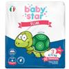 PANNOLINI BABYSTAR SLIM 4/9KG TAGLIA 3 MIDI 20 PEZZI - Farmaciapacini.it