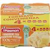 PLASMON OMOGENEIZZATO FORMAGGINO FUSO E PARMIGIANO REGGIANO 4 PEZZI 80 G - Farmaciapacini.it