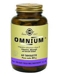 Solgar Omnium 60 Tavolette - Farmaciapacini.it