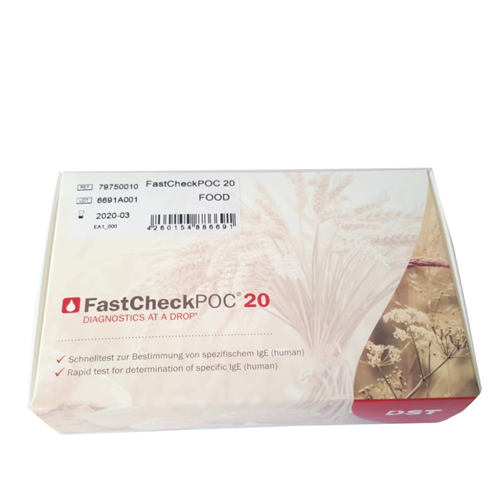 TEST IMMUNOENZIMATICO PER LO SCREENING DELLE ALLERGIE RESPIRATORIE ED ALIMENTARI FASTCHECKPOC 20 ATOPY - Farmaciapacini.it