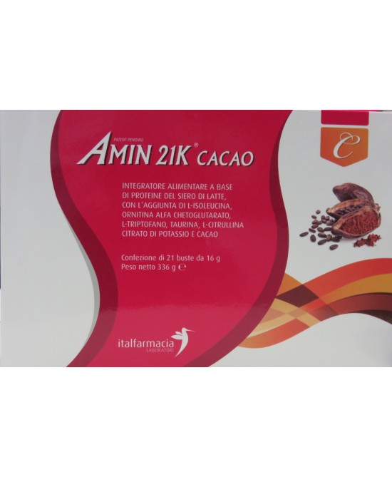 AMIN 21K CACAO 336 G - Farmaciapacini.it