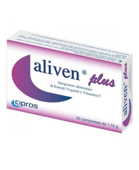 ALIVEN PLUS 20 COMPRESSE DA 1,10 G - Farmaciapacini.it