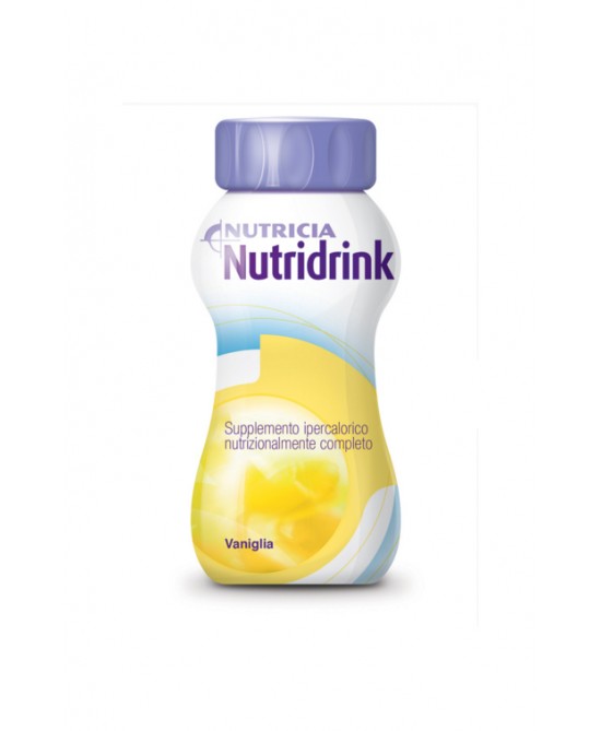 NUTRIDRINK VANIGLIA 4 X 200 ML  - Farmaciapacini.it