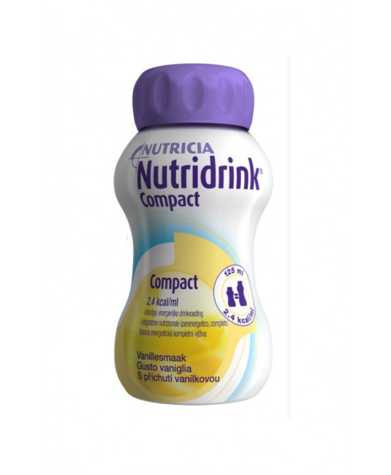 NUTRIDRINK COMPACT VANIGLIA 125 ML 4 PEZZI - Farmaciapacini.it