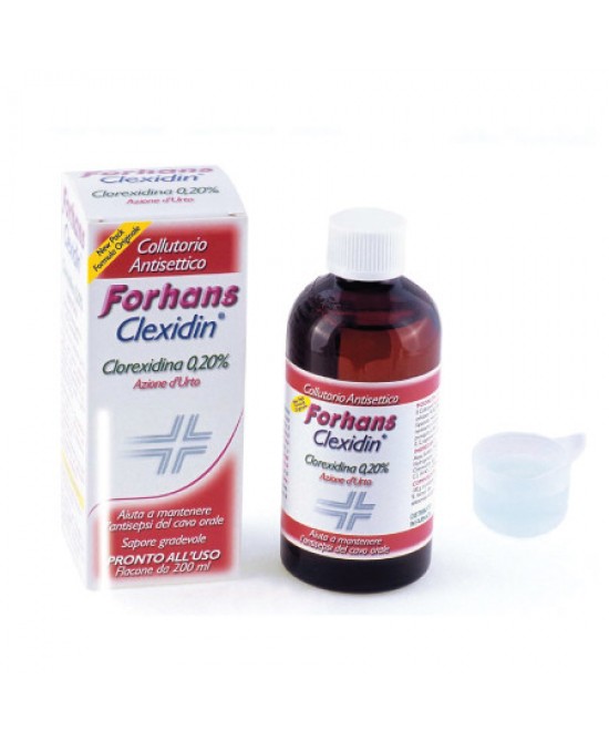 FORHANS CLEXIDIN 0,20 SENZA ALCOOL 200 ML - Farmaciapacini.it