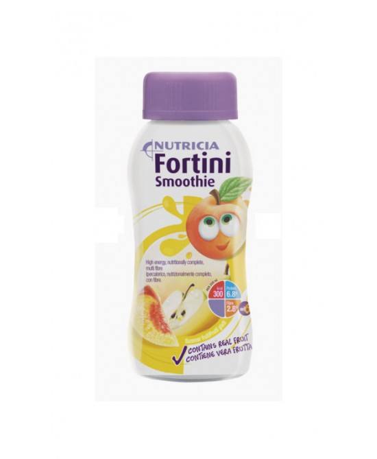 FORTINI SMOOTHIE MULTI FIBRE GUSTO FRUTTI GIALLI 200 ML - Farmaciapacini.it