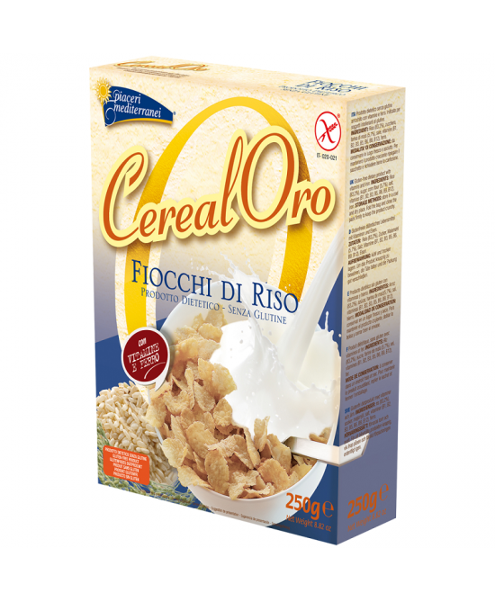 PIACERI MEDITERRANEI CEREALORO FIOCCHI DI RISO CON MAIS E FRUTTI ROSSI 250 G - Farmaciapacini.it