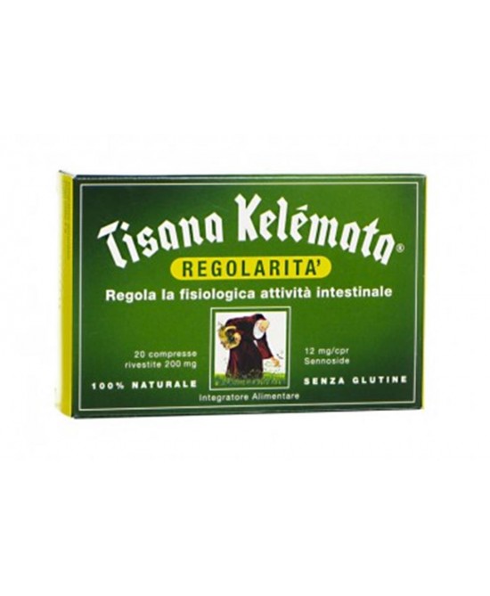 KELEMATA TISANA REGOLARITA' 20 COMPRESSE DA 200 MG - Farmaciapacini.it