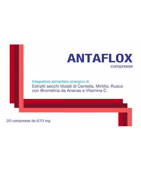 ANTAFLOX 20 COMPRESSE - Farmaciapacini.it