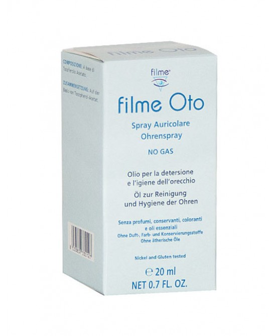 OLIO SPRAY AURICOLARE FILME OTO 20 ML - Farmaciapacini.it