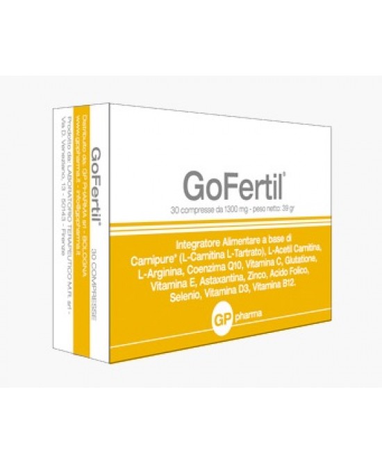 GOFERTIL 30 COMPRESSE - Farmaciapacini.it