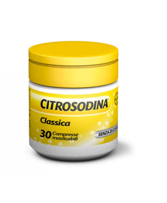 CITROSODINA CLASSICA 30 COMPRESSE MASTICABILI - Farmaciapacini.it
