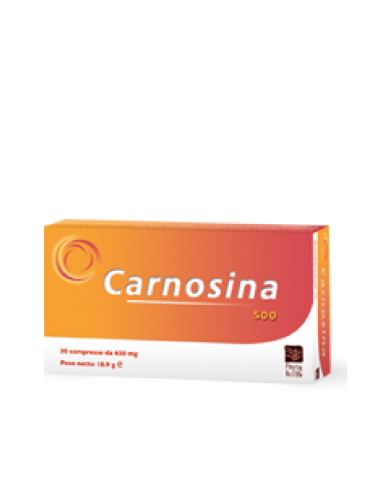 CARNOSINA 500 30 COMPRESSE 18,9 G - Farmaciapacini.it