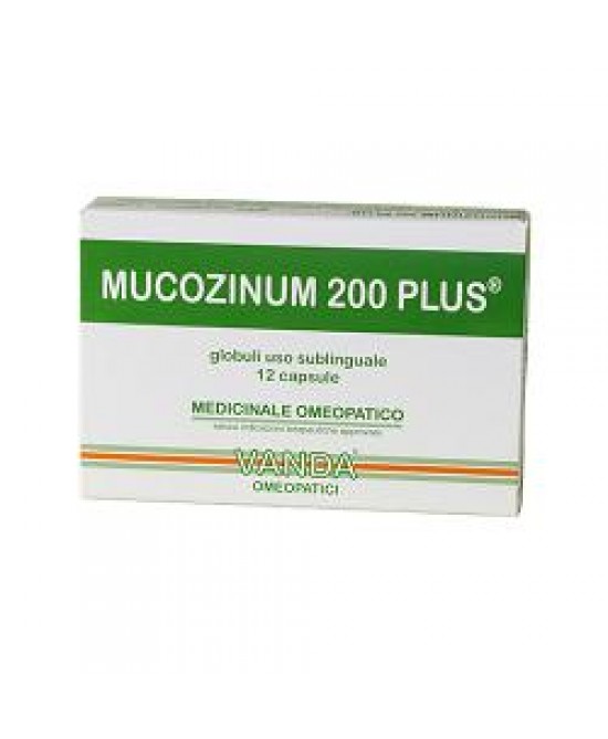 VANDA MUCOZINUM 200 PLUS 12 CAPSULE - Farmaciapacini.it