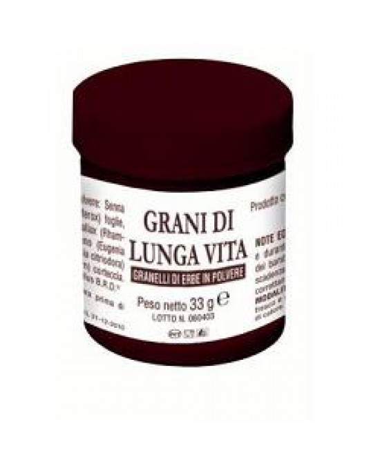 GRANI DI LUNGA VITA 33 G - Farmaciapacini.it
