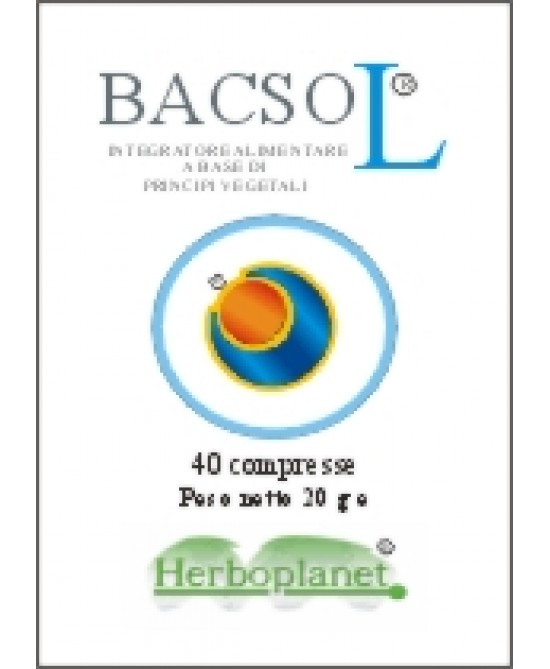BACSOL 40 COMPRESSE - Farmaciapacini.it