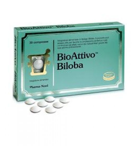 BIOATTIVO BILOBA 30 COMPRESSE - Farmaciapacini.it